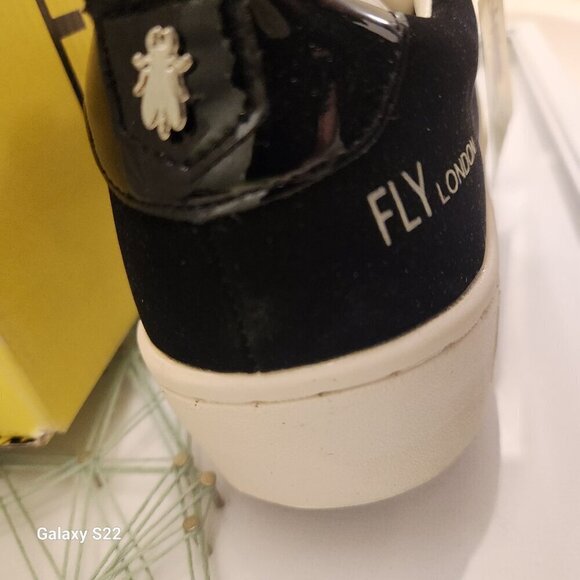 Fly London Black "Maco833Fly" Sneakers. NIB. Size EU 36/US 5.5/6 - Picture 5 of 14